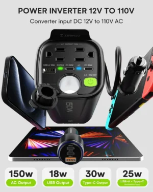 Convertisseur de puissance pour voiture