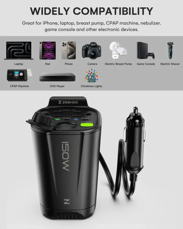 6 Convertisseur de puissance pour voiture